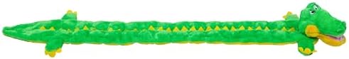 Outward Hound Squeaker Matz Plush Gator Dog Toy, 32 Squeakers, XXL, 52"