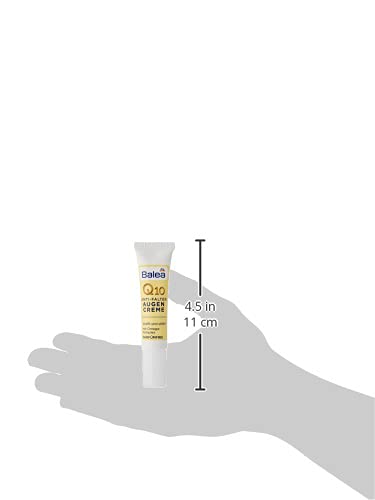 Anti-Wrinkle Eye Cream Q10 with Omega Complex - Perfume-free, PEG-free, Vegan, Not Tested on Animals - 15 ml by Balea