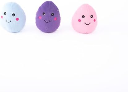 ZippyPaws Burrow, Easter Egg Basket - Interactive Dog Toys for Boredom - Hide and Seek Dog Toys, Colorful Squeaky Dog Toys for Small & Medium Dogs, Plush Dog Puzzles