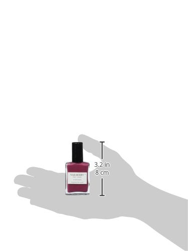 Nailberry L'Oxygéné Oxygenated Nail Lacquer | Fashionista | Warm Creamy Lilac Opaque Polish | UV Protected Long-Wear Nail Polish | 12-Free | Vegan | Certified Halal | Cruelty & Gluten Free | 15 ml