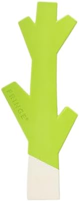 Fringe Studio Stick with ME Lime/White Rubber Dog Toy, Pet Shop Collection (518034)