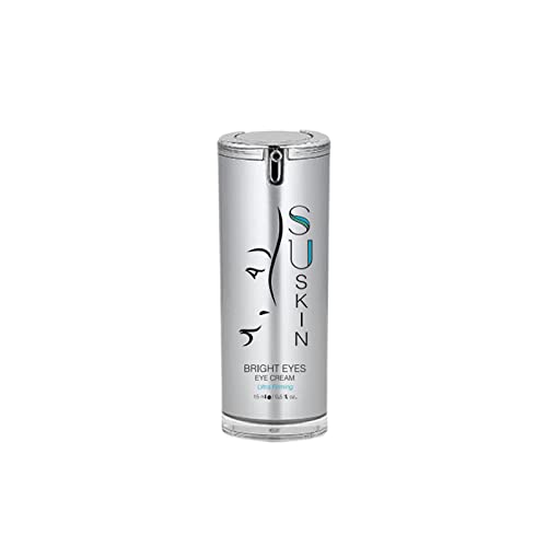 Su-Skin Anti Aging Eye Cream, Bright Eyes, Daily Wrinkle Cream for Firming, Dark Circles, Puffiness