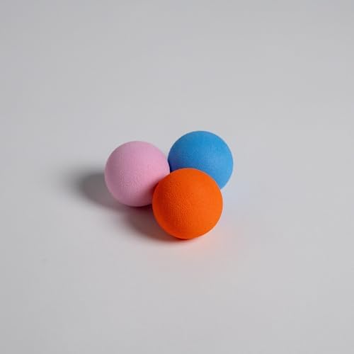 Rawry Foam Ball Cat Toy for Indoor Cats & Kittens, 24 Pack, Three Colors