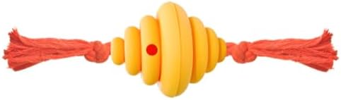 Slow Feeder Dog Silicone Honeycomb Treat Ball for Interactive Play and Training, Washable Sturdy Pet Food Dispensing Ball for Large Dogs