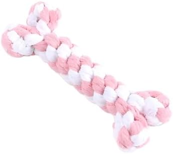 Bone-Shaped Dog Cotton Rope Chew Toy