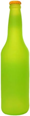 SILLY SQUEAKERS Tuffy 2 Pack Beer Bottle Dog Toy: Squeaky Dog Toy, Washable and Floats, Vinyl
