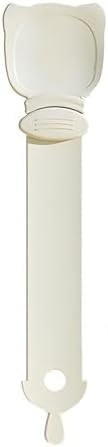 Multifunctional Cat Strip Squeeze Spoon - Cute Cat Head Feeder, 3 Color Strip, Wet Food Dispenser & Treat Spoon (Pet Supplies) (Beige-1PCS)