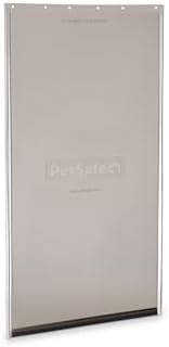 PetSafe Freedom Replacement Pet Door Flap, Non-Toxic Material, Size XL | Weather-Resistant Flap W/ Magnetic Closure, 13 5/8" x 24 3/8" Opening, Fits PetSafe Extreme Weather & Wall Doors