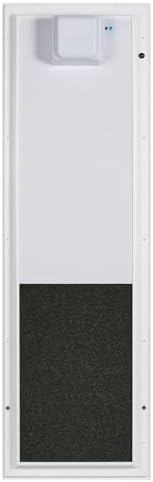PlexiDor Performance Pet Doors Electronic Dog Door Large Door Mount - White