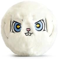 Squeaky Dog Toys for Aggressive Chewers,Squeaky Dog Balls Durable Plush Bouncy Puppy Ball Toys,Interactive Dog Toys for Small Medium Large Dogs,Bear, Rabbit, Lion, Tiger, Fox, Deer (Bunny)