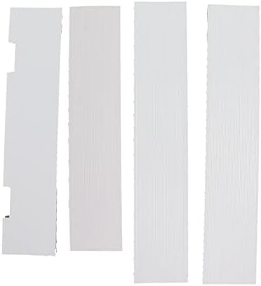 GLOGLOW Automatic Cat Door with 4 Way Locking and Screw Fixing for Dog Proof Pet Food Guard Indoor Use (L)