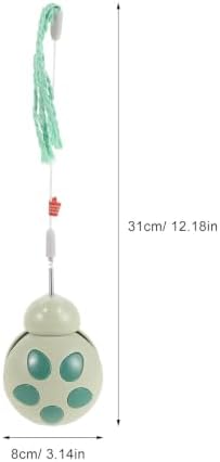Interactive Pet Cat Teaser with Adorable Beetle Shape, Plastic Wobble Tumbler Treat Dispenser for Cats, Promotes Slow Feeding and Indoor or Outdoor Play