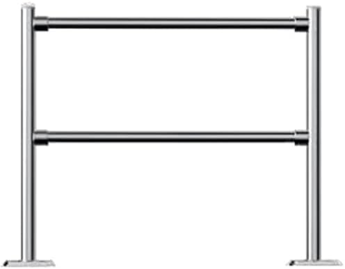 Heavy Duty Metal Swing Safety Gate, Spring-Loaded One-Way Auto Closing Door for Kids & Pets, Durable Child Safety Barrier, Indoor/Outdoor Use