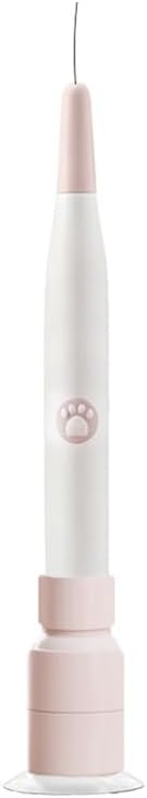 Interactive Cat Toys for Indoor Cats, Upgraded 360° Automatic Spin Butterfly, USB Rechargeable Electric Cat Teaser with Strong Suction Base, Enrichment Toy for Bored Cats (Pink)