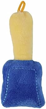 Bow Wow - Pet Beach Bucket 4PC Plush Dog Toy Set with Squeaker | Hide & Seek Interactive Puppy Toys for Small to Medium Dogs | Soft Chew Toys for Indoor Play | Durable Plush | All Life Stages