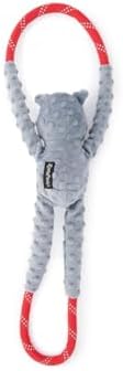 ZippyPaws RopeTugz Durable Dog Pull Rope Toy - Koala