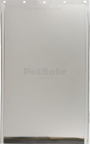 PetSafe Freedom Replacement Pet Door Flap, Non-Toxic Material, Size Large | Weather-Resistant Flap W/ Magnetic Closure, 10 1/8" x 16 7/8" Opening, Fits PetSafe Extreme Weather & Wall Doors