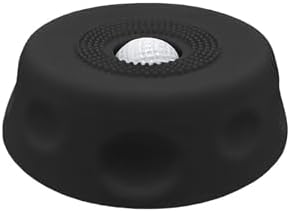 Interactive Dog Licking Toy Ball Slow Feeder Bowl, Food Safe Silicone Bowl for Bone Broth Yogurt Juice, Slow Feeding Protect Dog Stomach & Gut (Black)