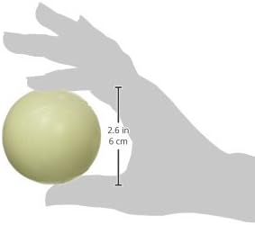 Chuckit! Max Glow Bouncy Ball, Glowin the Dark, Medium 2.5in, 1 Pack