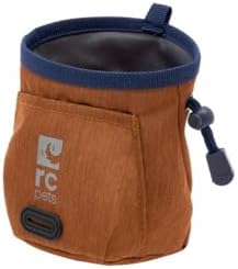 RC Pet Products Essential Treat Bag, Training Pouch with Belt Clip and Dog Bag Dispenser | Heather Caramel