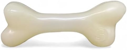 SodaPup Glow Bone – Durable Dog Treat Dispenser & Chew Toy Made in USA from Non-Toxic, Pet Safe, Food Safe Natural Rubber for Mental Stimulation, Problem Chewing, Calming Nerves & More