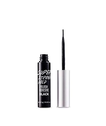 i-Envy by KISS Super Strong Hold Eyelash Adhesive Waterproof, Long-Lasting Strip Lash Glue, Natural-Looking Allergy & Latex Free with Brush Applicator (Black, 2 Pack)