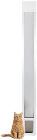 PetSafe Sliding Glass Pet Door, 1 Piece, Small Dogs to 15 lb, White