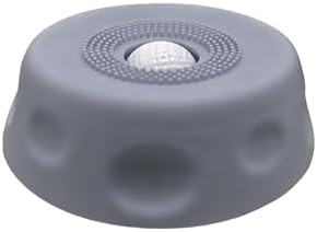 Interactive Dog Licking Toy Ball Slow Feeder Bowl, Food Safe Silicone Bowl for Bone Broth Yogurt Juice, Slow Feeding Protect Dog Stomach & Gut (Gray)