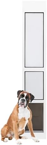PetSafe Extreme Weather Sliding Glass Pet Door, 3-Flap Insulated, Large