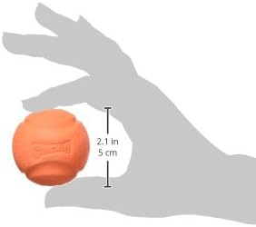 ChuckIt! High-Bounce Rubber Fetch Ball, Small (Colors Vary) 2 Pack
