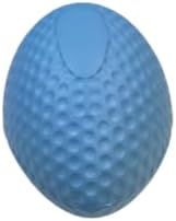 EVA bite-Resistant pet Football Dog Interactive Teething Toy can be Thrown and Bitten Training Ball Elastic and Light Human pet Throwing Ball (Blue)