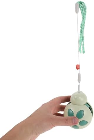 Beetle Shape Cat Treat Dispenser Interactive Plastic