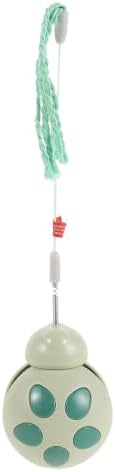 Hemoton Interactive Cat Treat Dispenser Beetle Wobble Tumbler