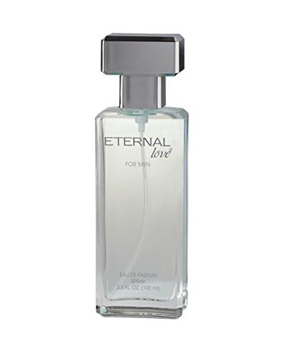 Eternal Love for Men - Long Lasting Eau de Parfum Spray - Premium Clean Fragrance with Amber & Cedarwood - Fresh Sophisticated Scent - 3.4oz