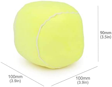 Dog Toys Balls - Chewable Plush Tennis for Dogs, Soft Pet Ball