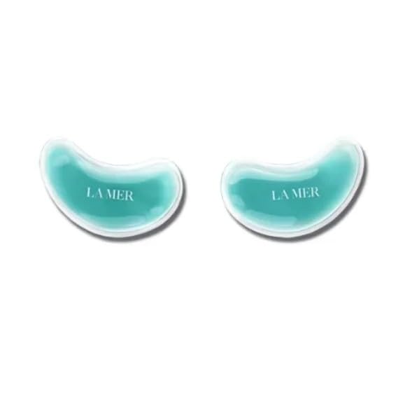 La Mer Cooling Eye Patch with Pouch, the Cooling Renewal Eye Gel Mask