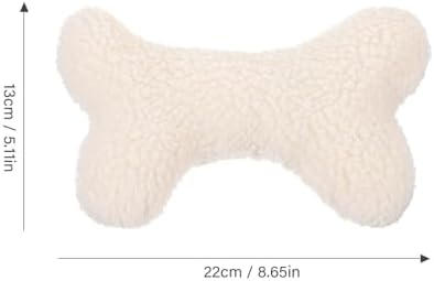 ABOOFAN Cute Dog Chewing Toy Interactive Squeaker Dog Toy for Puppies Soft Washable Material for Reducing Boredom and Destructive Behavior Lightweight Design