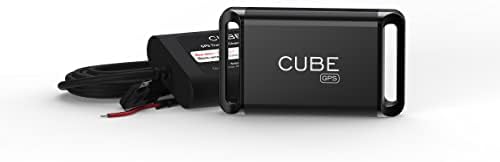 Cube GPS Tracker for Vehicles – GPS Tracker Device for Car, Trucks, Pets - Real Time Tracking, SOS Pings, Geo-Fencing Rechargeable Battery Up-to 60 Days with Hardwire Charger - Requires Subscription