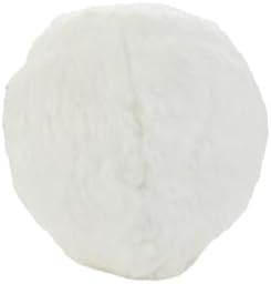 MIGHTY Tuffy Small Snow Ball: Ultra Durable Plush Dog Toy