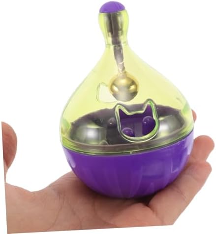 VANZACK Pet Food Dispenser Tumbler Toy for Cats Dogs Interactive Slow Feeder for Indoor Pets Creative Snack Toy for Diet Control Fun Exercise for Boredom Relief