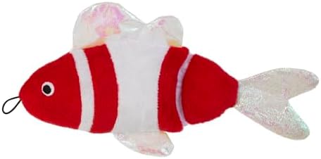 Mad Cat Bright Fish Kicker Cat Toy with Touch Activated Light Up, Pack of 1