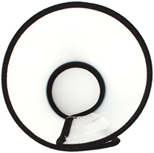 Ruilogod Cone Wound Healing Protection Smart Pet Collar Cover 5.9"-6.3" Neck (id: f86 233 5ad cc8 dd9