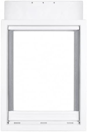 Window Smart Interior Cat Dog Sliding Small Pet Doggy Magnetic Door Insert Replacement Flap for Wall