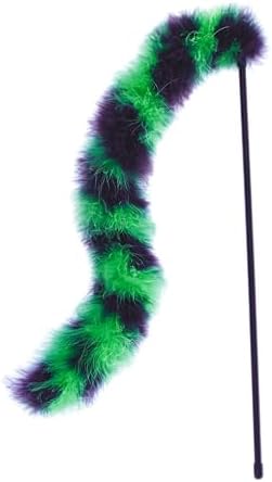 KONG Cat Teaser Wand Toy - Encourages Pouncing & Batting (Twisted Boa)