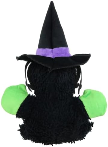 MIGHTY Tuffy Microfiber Medium Witch Ultra Durable Plush Dog Toy
