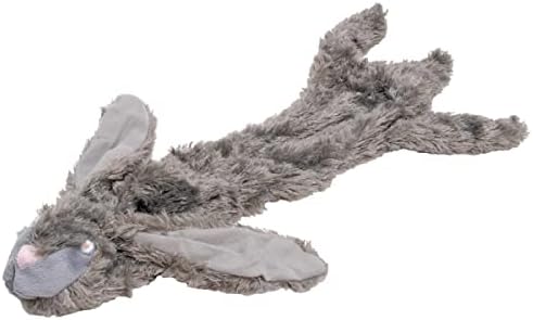Jeffers Pet Thinnies, 21" | Unstuffed with Squeaker | Rabbit