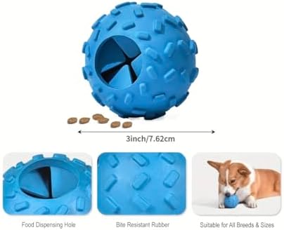 Challenging Treat-Dispensing Ball for Pigs Piglets Dogs Rabbits Cats and Other Small Animals – Mental Stimulation and Playtime Fun