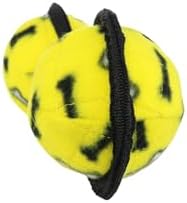 TUFFY® : 2 Ball Tug Dog Toy: Ultra Durable Plush Toy with Multiple Layers & Reinforced Seams, Washable and Floats, Original Construction