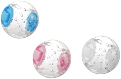 BESPORTBLE 3pcs Pet Treat Dispenser Balls for Dogs and Cats Interactive Slow Eating Chew Made of Sturdy Abs Material for Reward and Playing Indoors and Outdoors