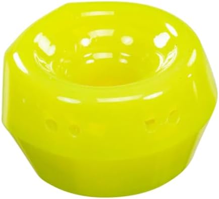 Messy Mutts Stuff n Wobble Ball, 3.9 Inch, Treat Toy, Green